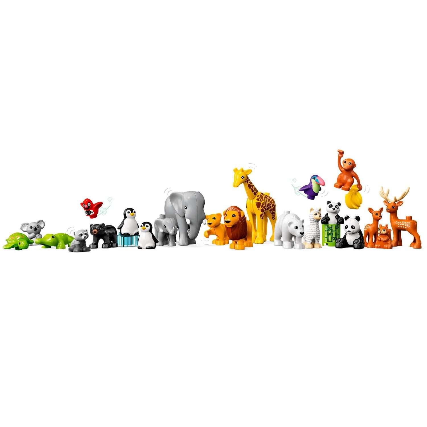 Конструктор LEGO DUPLO Wild Animals of the World 141 дет. - фото 4