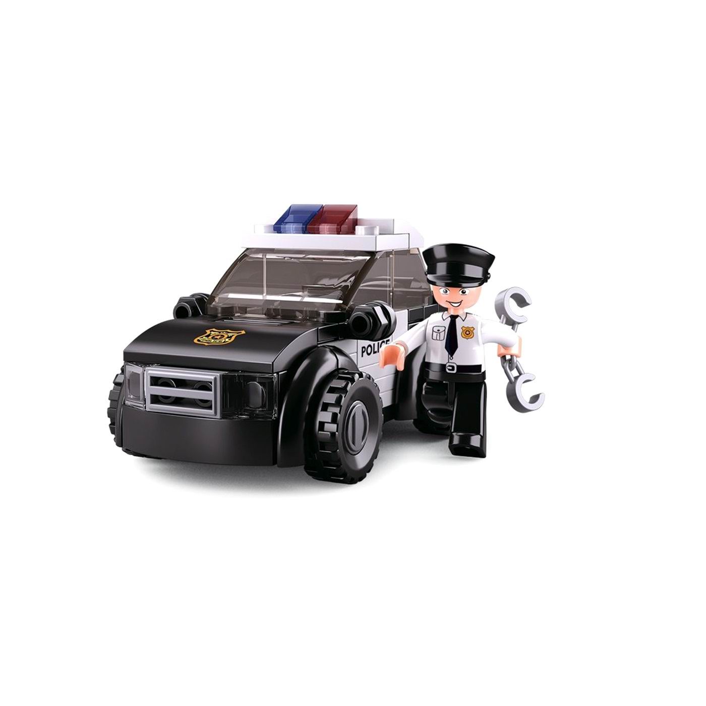 Конструктор SLUBAN Патрульная машина - фото 2