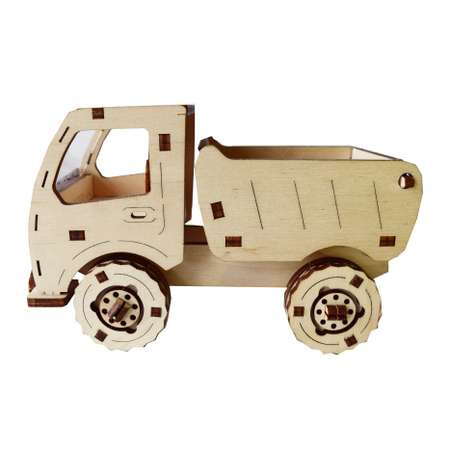Конструктор HobbyWood Мини-грузовик деревянный