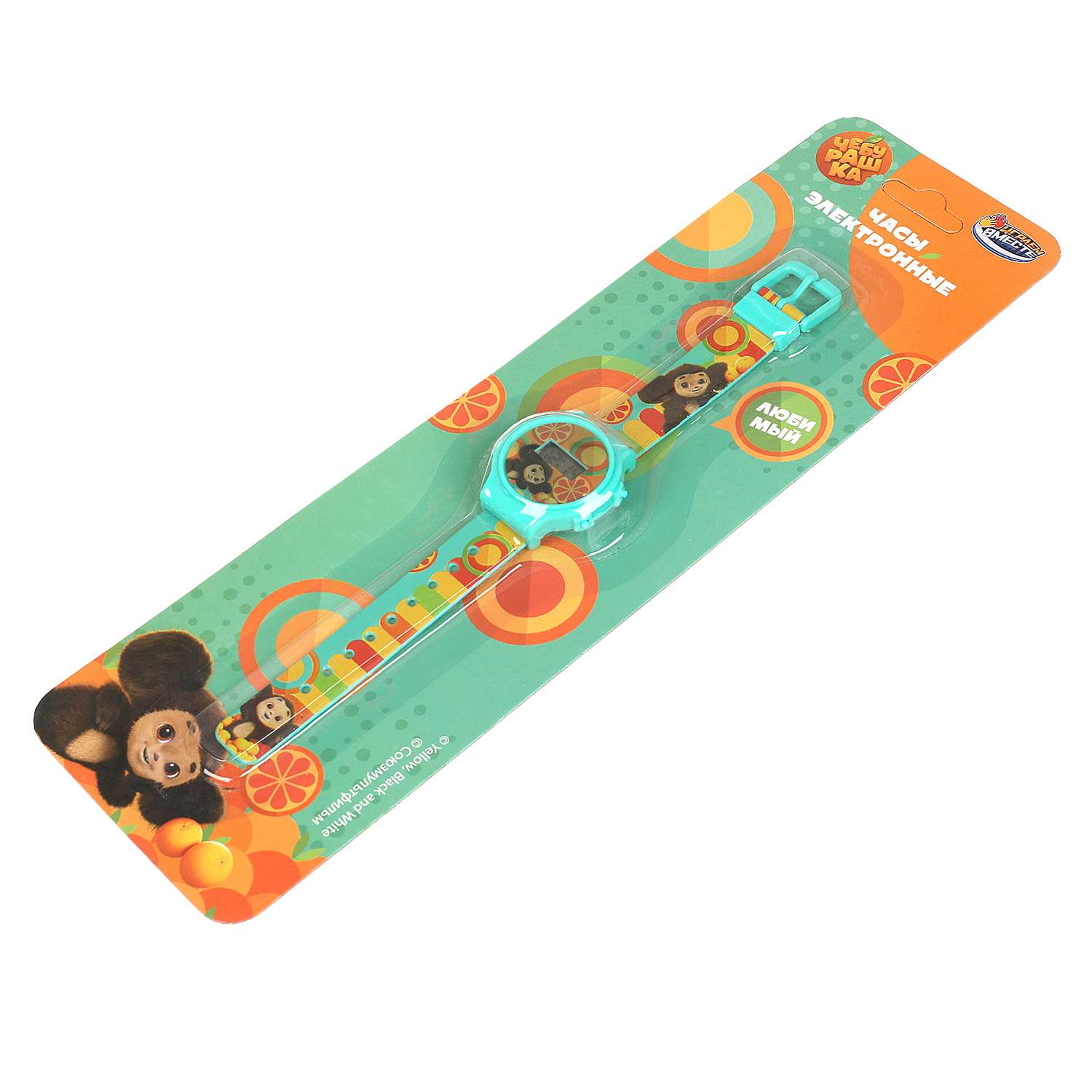 Игрушка Играем вместе Играем вместе Чебурашка Часы 382282 - фото 7