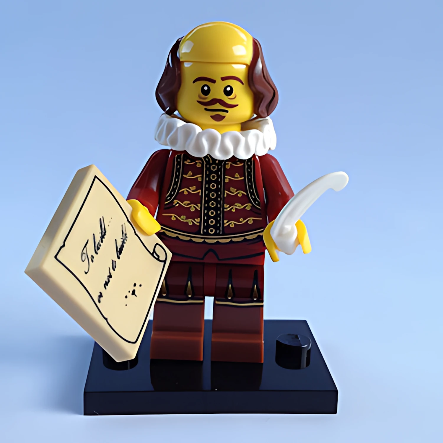 Изображение товара LEGO Минифигурка 71004 William Shakespeare — коллекционная фигурка, уникальный дизайн Изображение товара LEGO Минифигурка 71004 William Shakespeare — коллекционная фигурка, уникальный дизайн