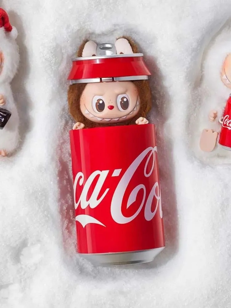 Мягкая игрушка CASTLELADY Лабубу в банке Coca-Cola 18 см - фото 10