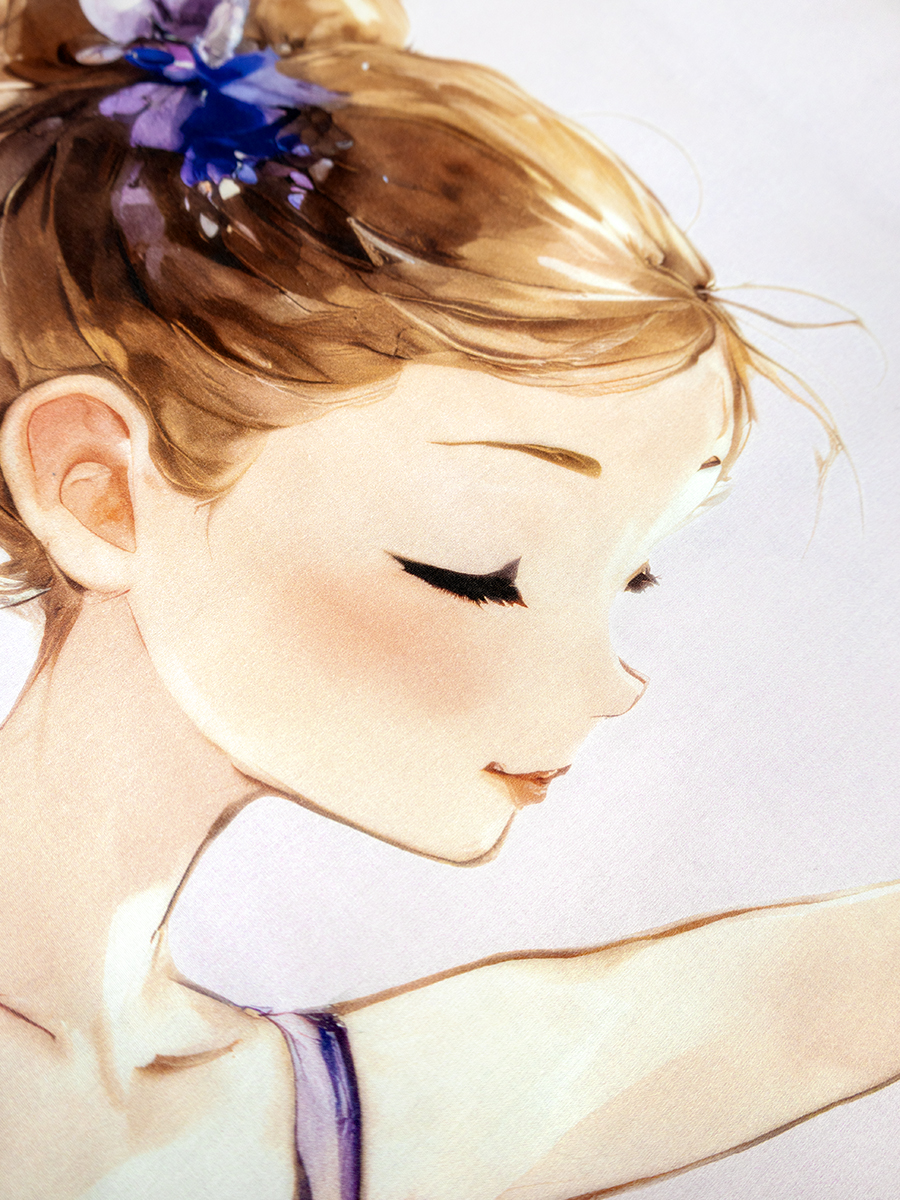 Комплект постельного белья BRAVO kids dreams Балерина поплин полутораспальный 3 предм. - фото 13