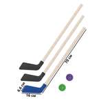 Набор для хоккея Задира Клюшка детская 3 шт + 2 шайбы