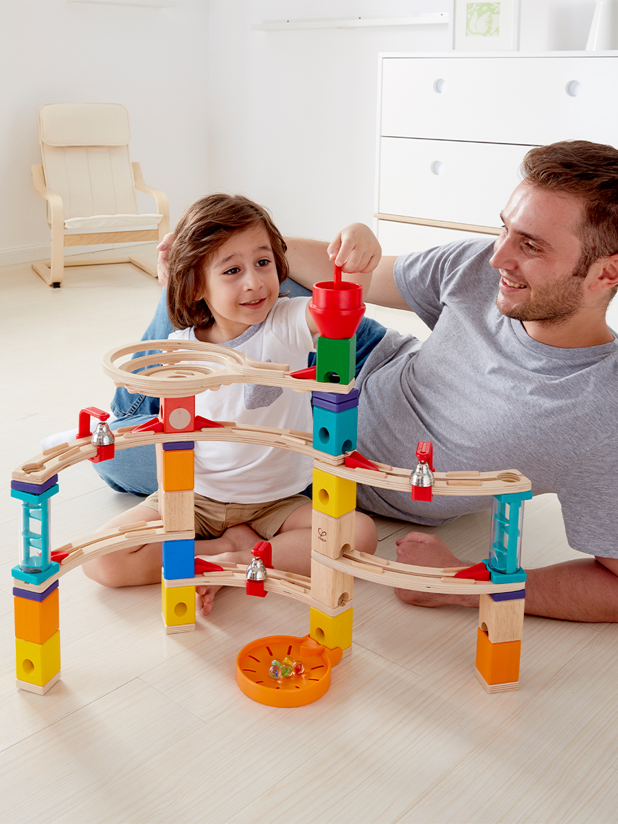 Конструктор Hape Замок деревянный - фото 1