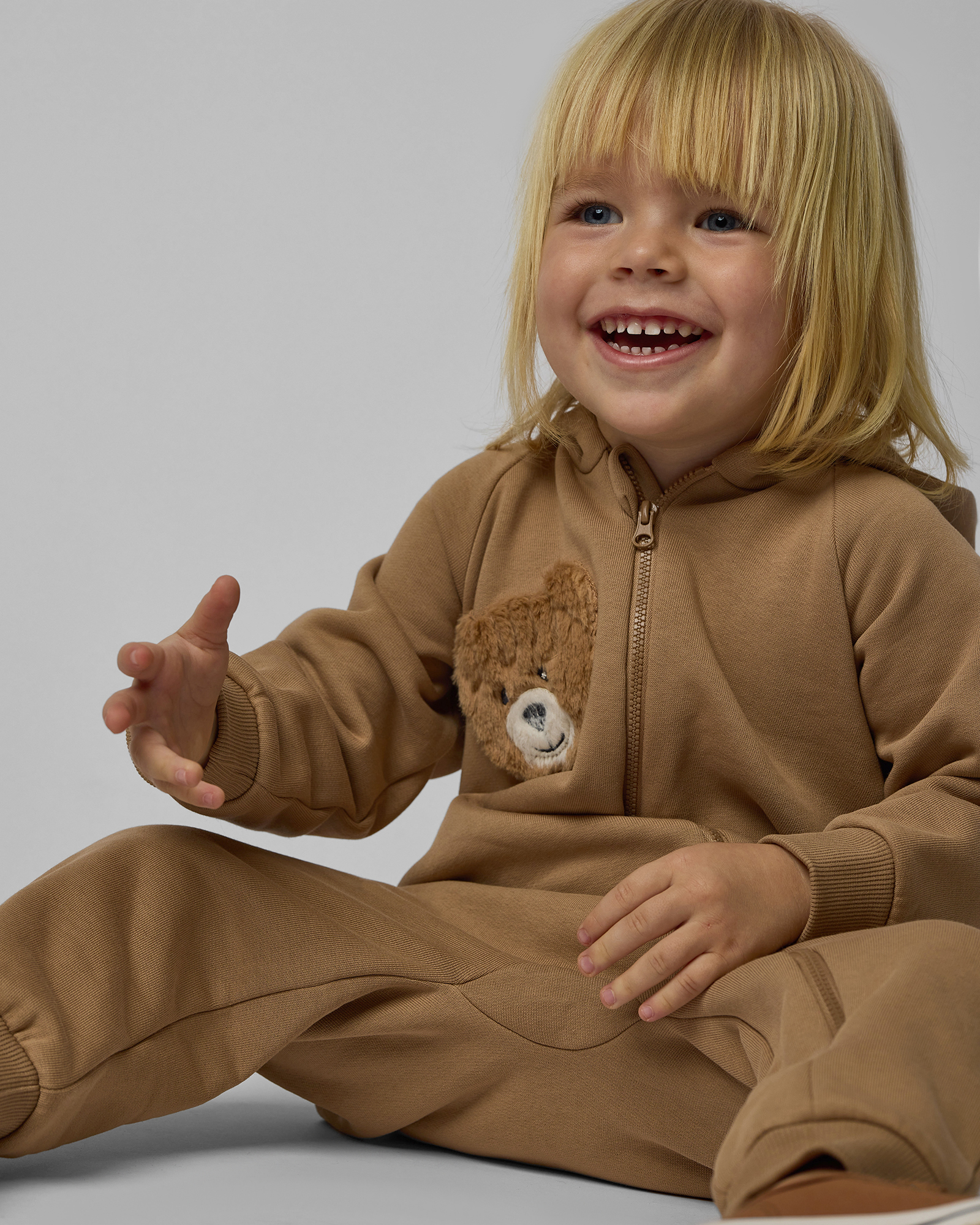 Комбинезон Baby Gо с объёмным декором S25BG4-2006-1Fib-88 - фото 1