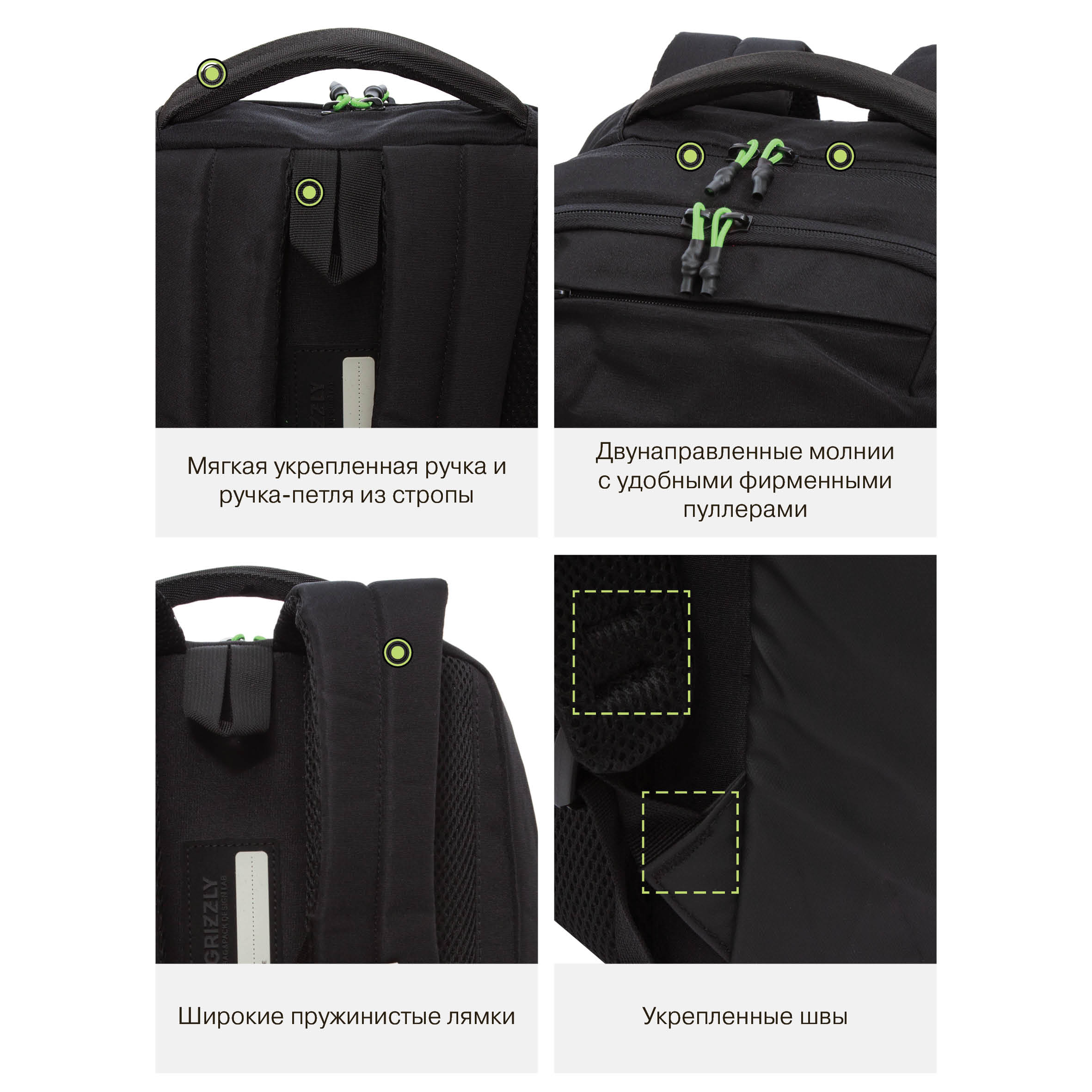 Рюкзак Grizzly для мальчика - фото 12