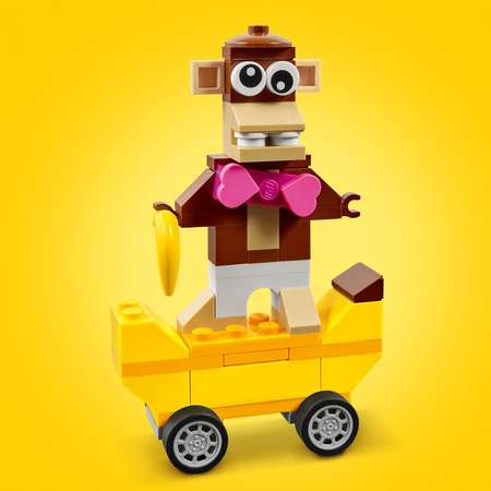 Конструктор LEGO Classic Кубики и колёса блочный