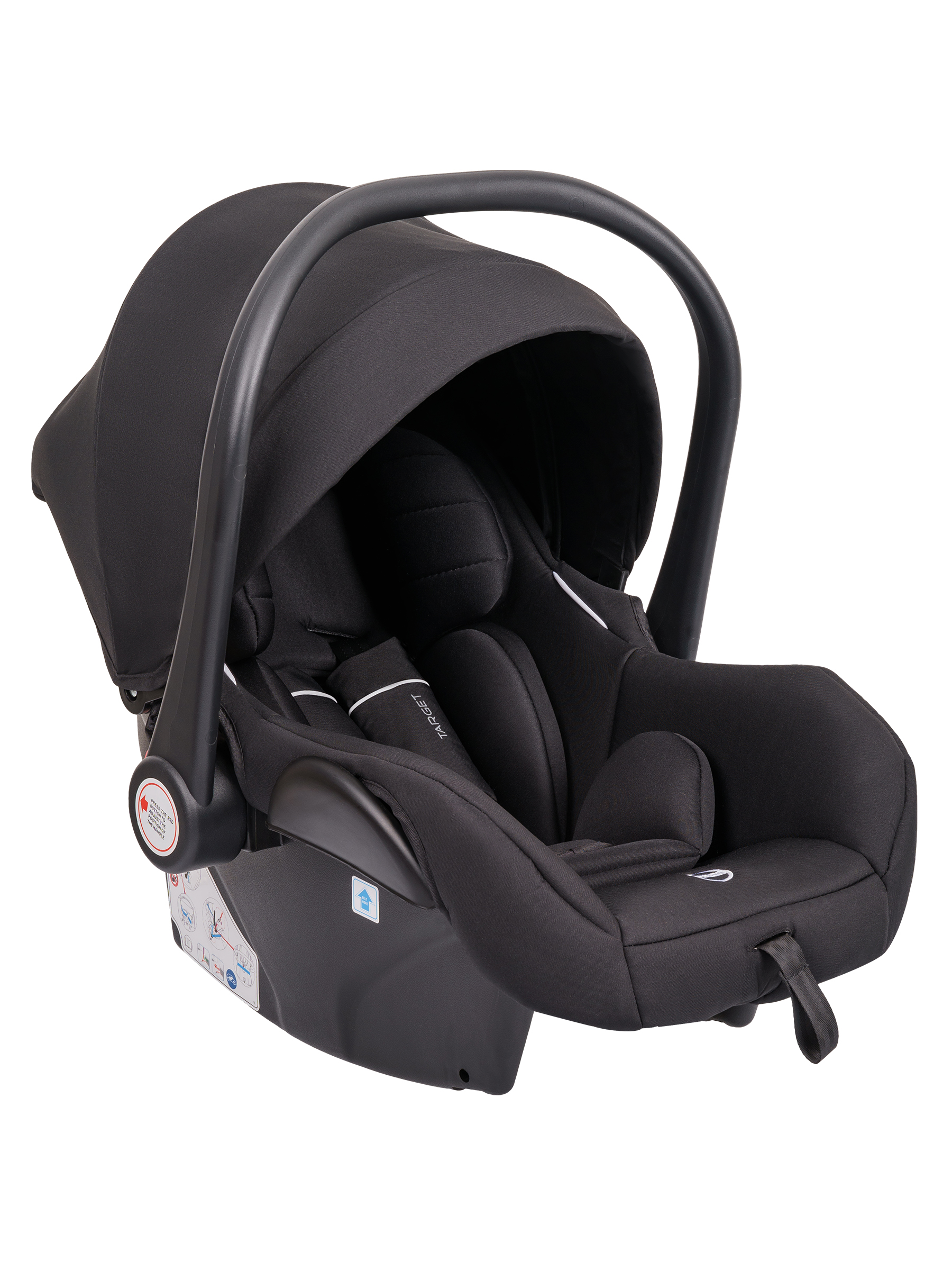 Коляска трансформер Indigo Target 3в1 черный - фото 24