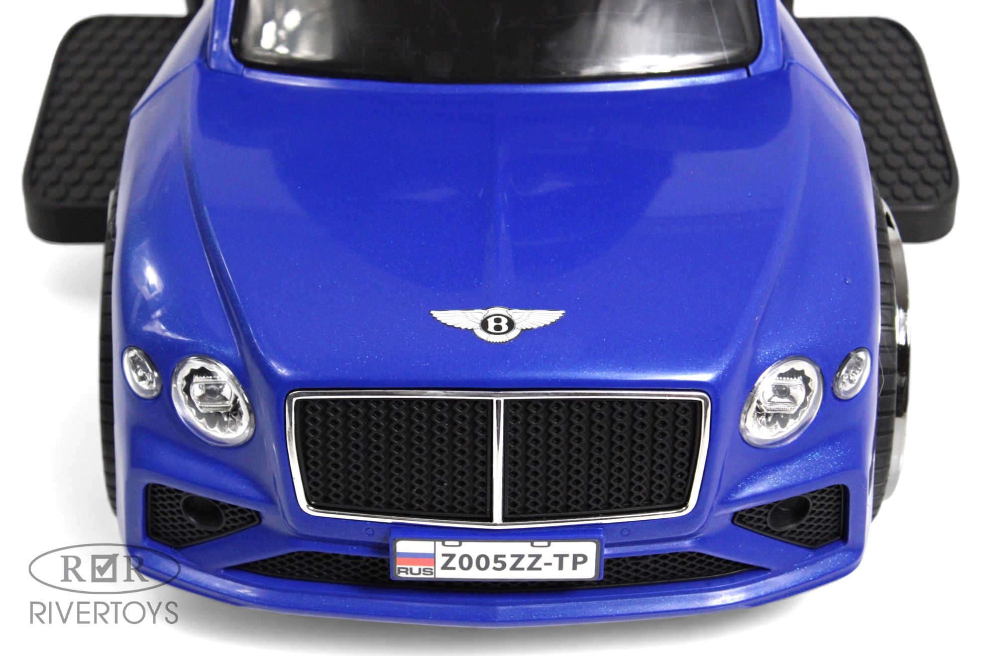 Каталка RIVERTOYS Z005ZZ-TP-BLUE синий - фото 12