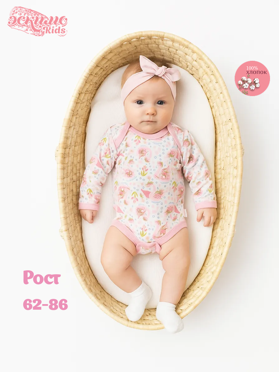 Боди 2 шт Эскимо 43-7155 - фото 2