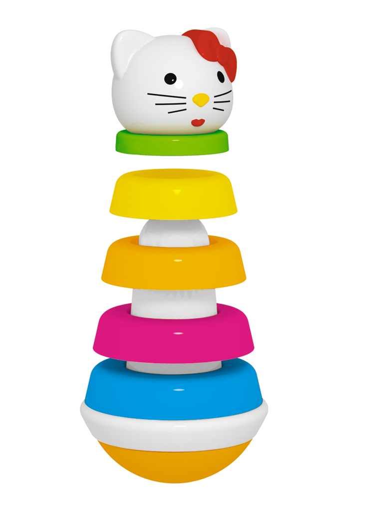 Игрушка STELLAR пирамидка Неваляшка малая - фото 1