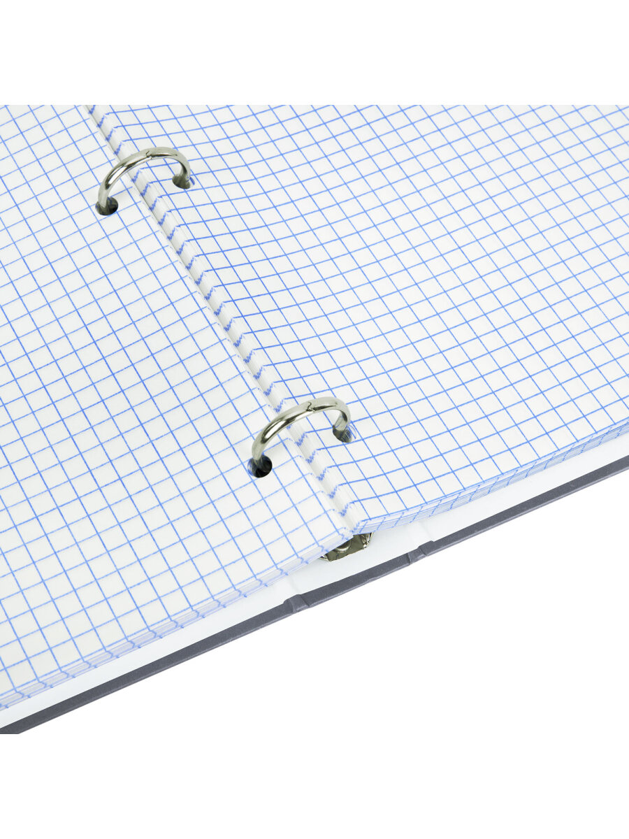 Тетрадь со сменным блоком Brauberg клетка - фото 8