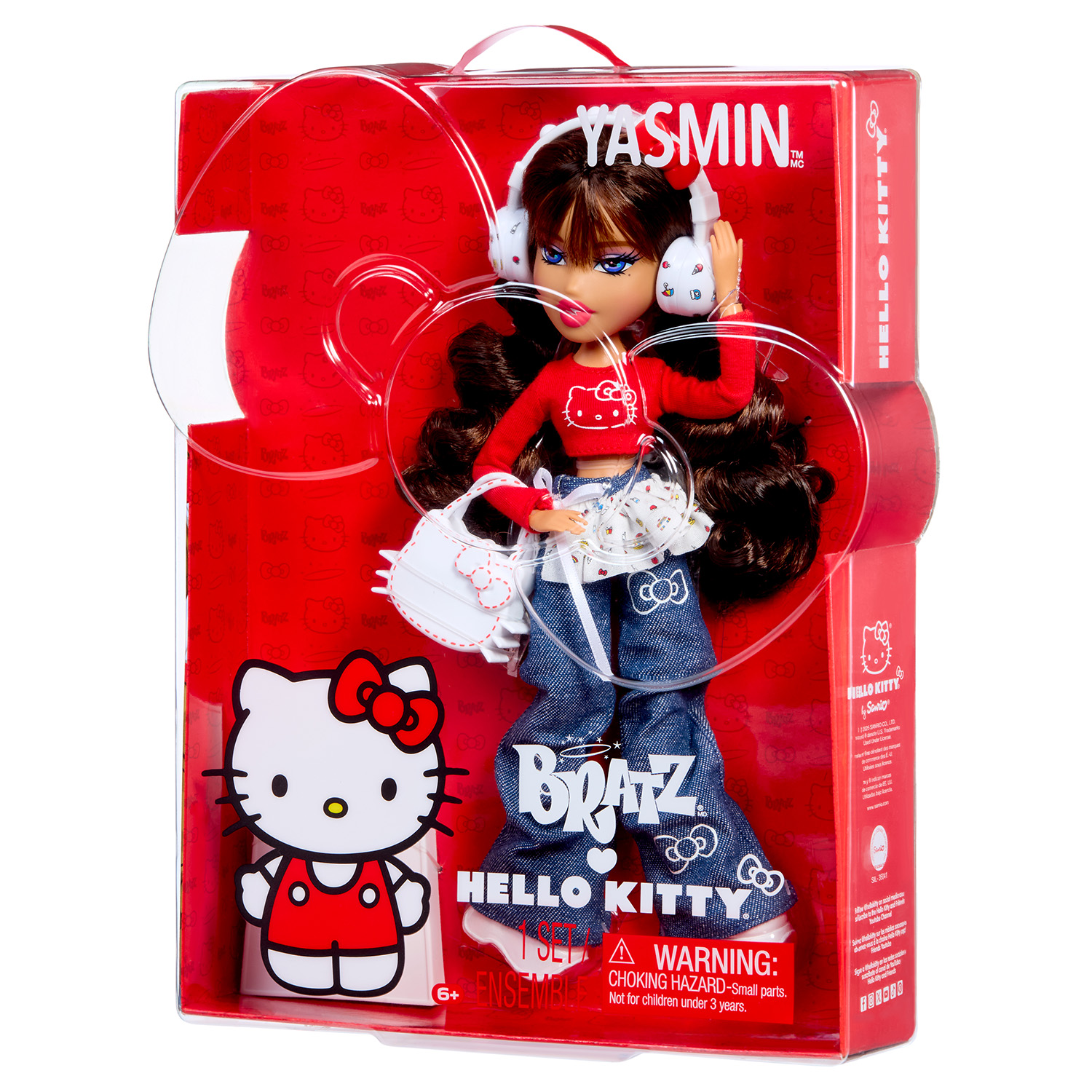 Кукла модельная Bratz Ясмин Хеллоу Китти 74101 - фото 8