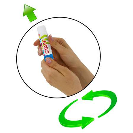 Клей-карандаш Staff 24 шт.