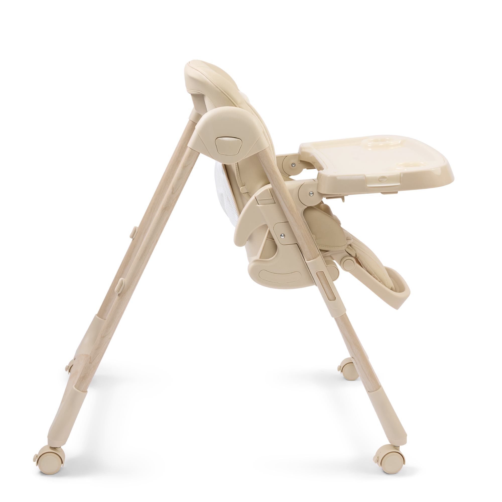 Стульчик для кормления Happy Baby WILLIAM LUX бежевый - фото 9