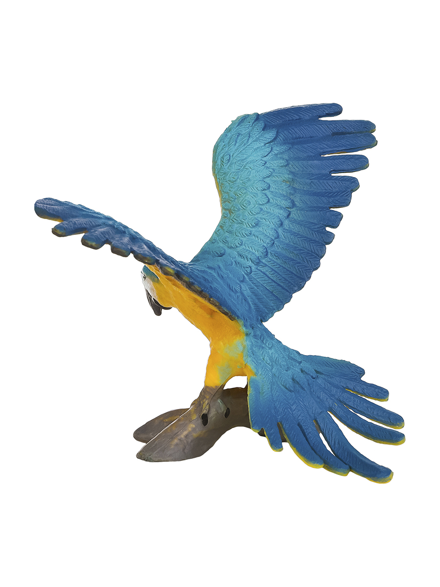 Игровой набор Masai Mara Попугай Сине-желтый Ара - фото 4