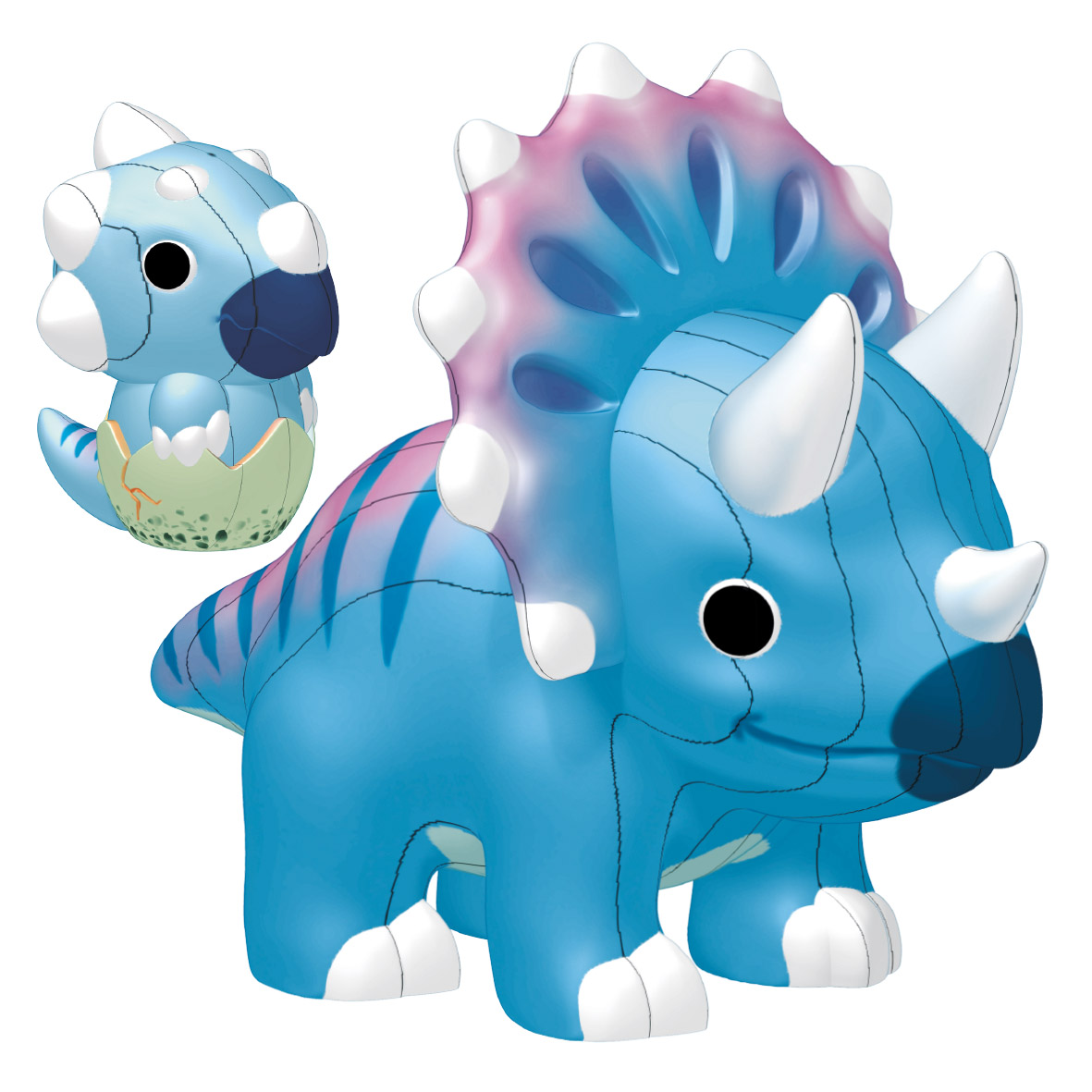 Конструктор СЛИПАРИКИ Трицератопс 22 дет. - фото 3