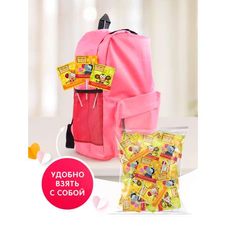 Леденцы на палочке Сладкая сказка Sweet Pops зебра в клеточку 10г х 30шт.