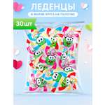 Леденцы на палочке ассорти Сладкая сказка Sweet pops ам ням 10г х 30шт.