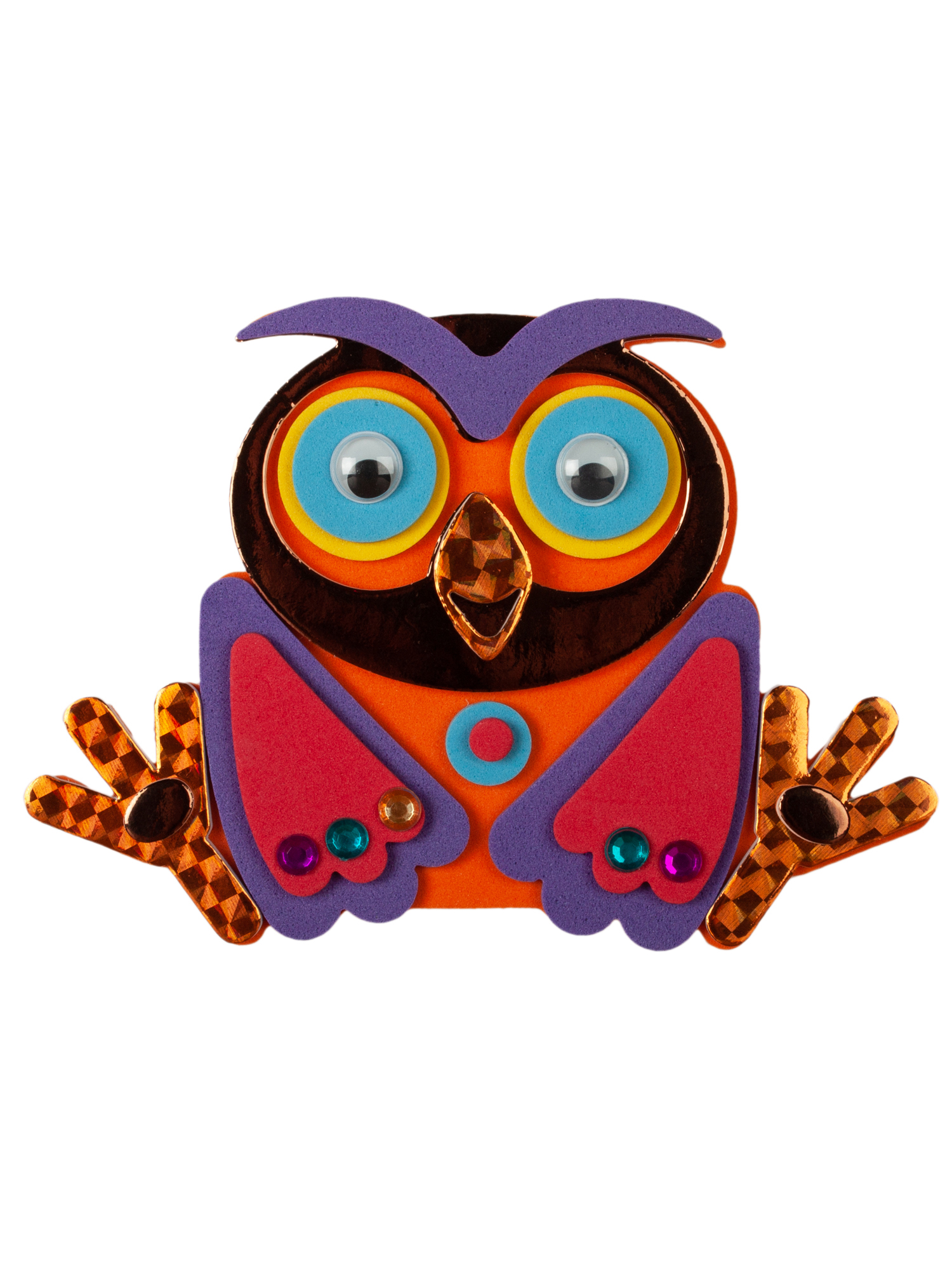 Набор для творчества Дрофа-Медиа аппликация Пингвин Сова - фото 6