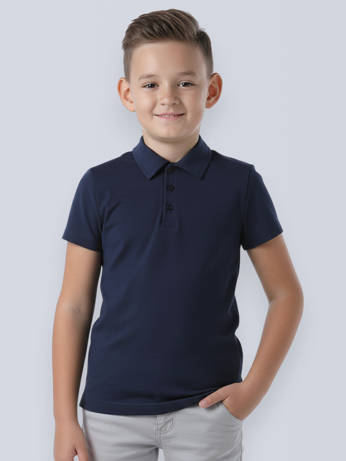 Поло Ladno 602темно-синий - фото 1