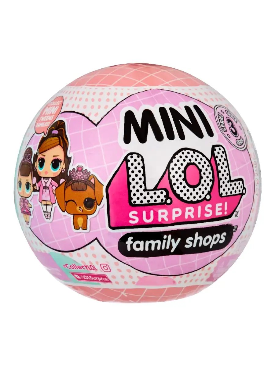 Кукла мини L.O.L. Surprise! Mini Family 00-00019584 - фото 1