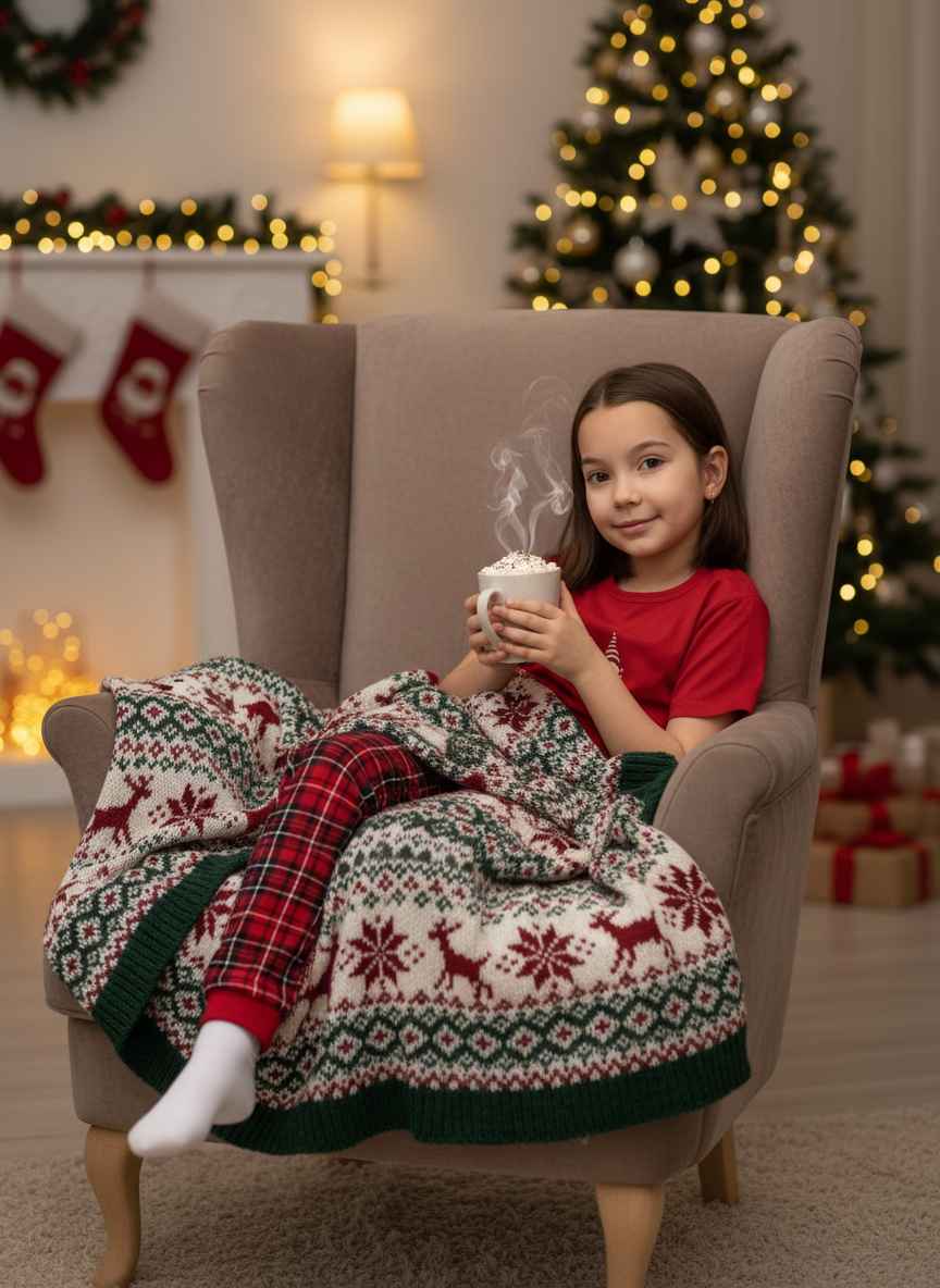 Пижама Утенок 827п красный гномы - фото 4