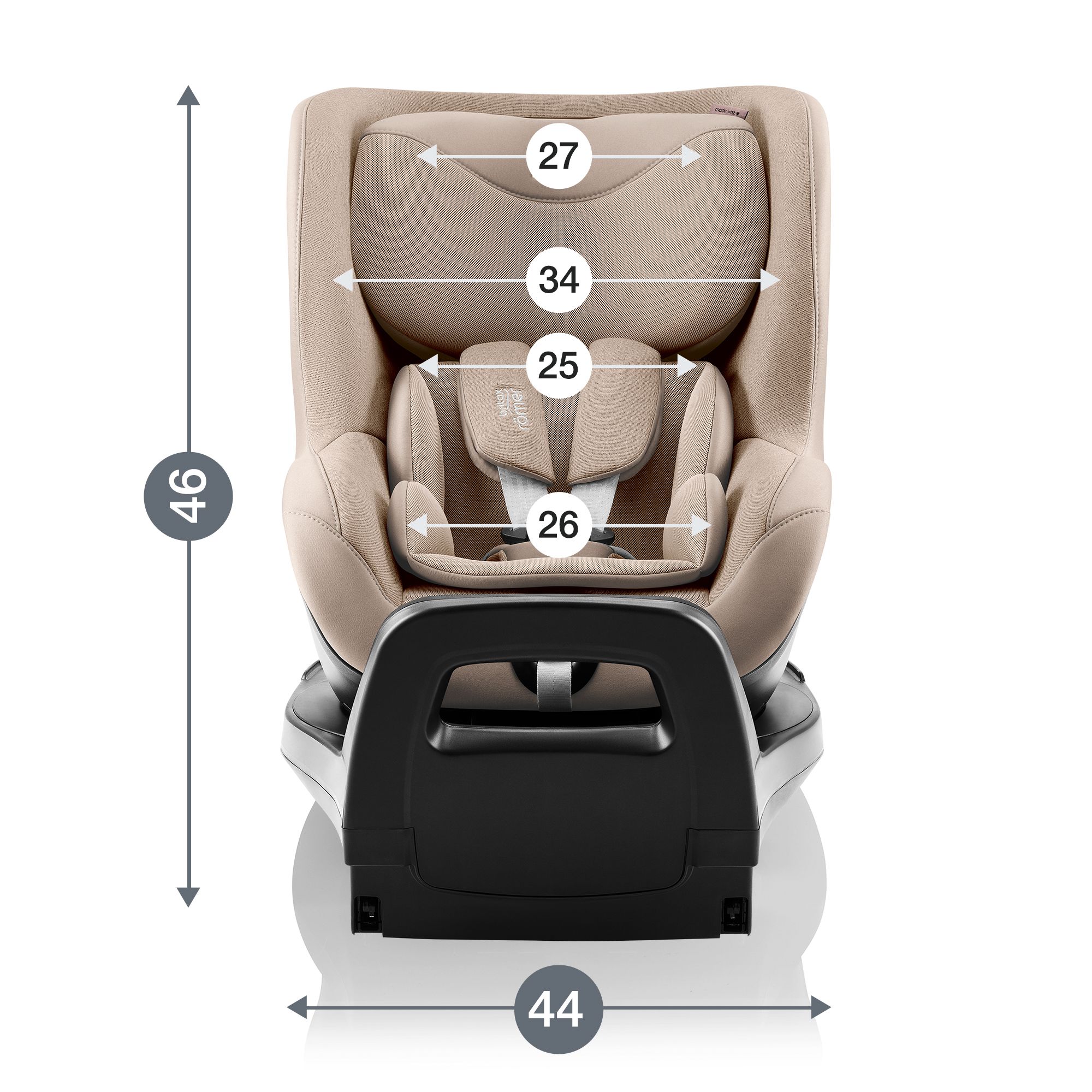 Автокресло Britax Roemer Dualfix Pro M Isofix 0+/1 (0-18 кг) - фото 10