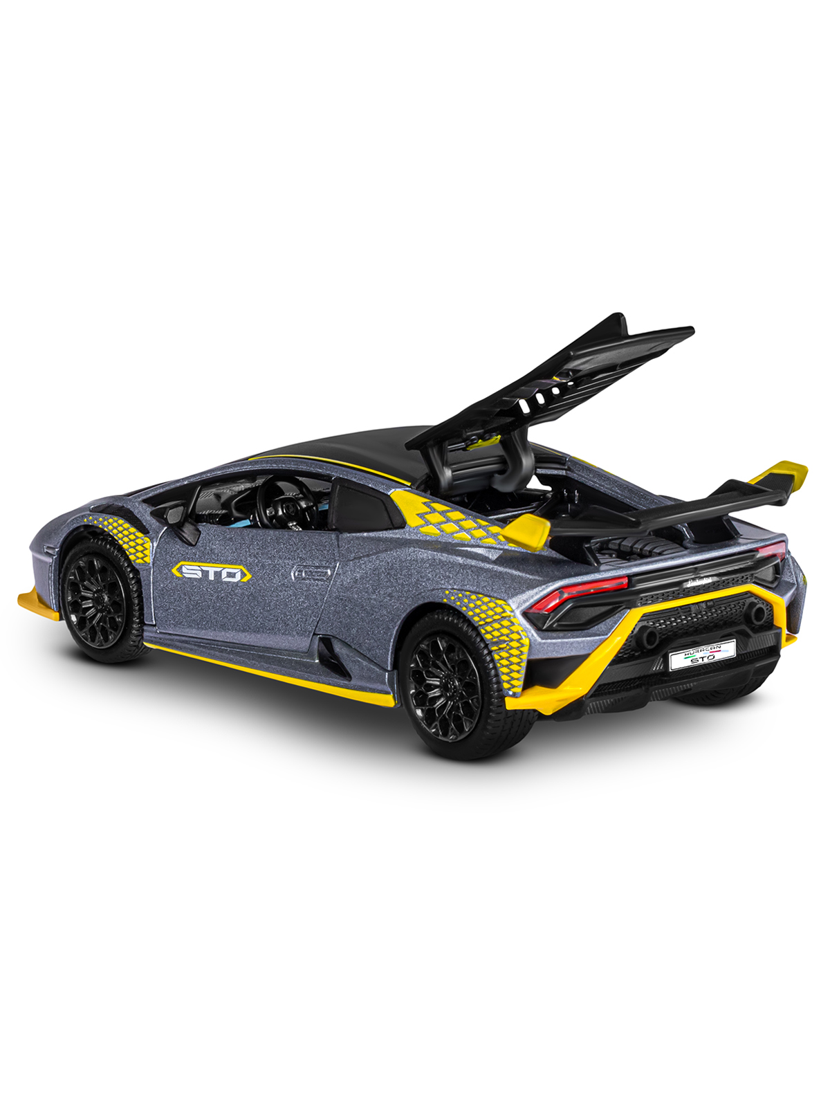 Автомобиль АВТОпанорама Lamborghini Huracan STO 1:24 JB1251759 - фото 28