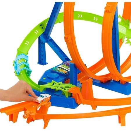 Трек Hot Wheels Action Epic Crash Dash с пусковой установкой