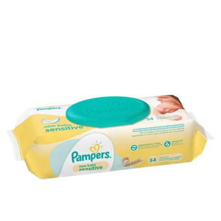 Влажные салфетки Pampers Sensitive 54 шт.