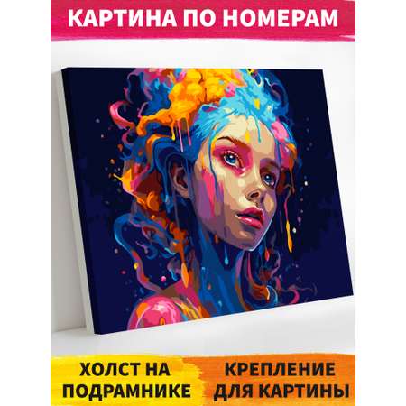 Картина по номерам Hobby Paint Цветная девушка в ассортименте