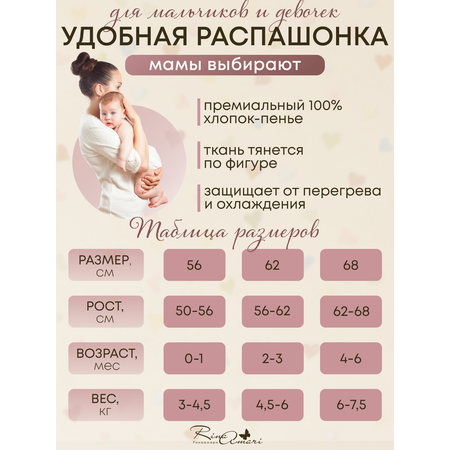 Распашонка RinaAmari