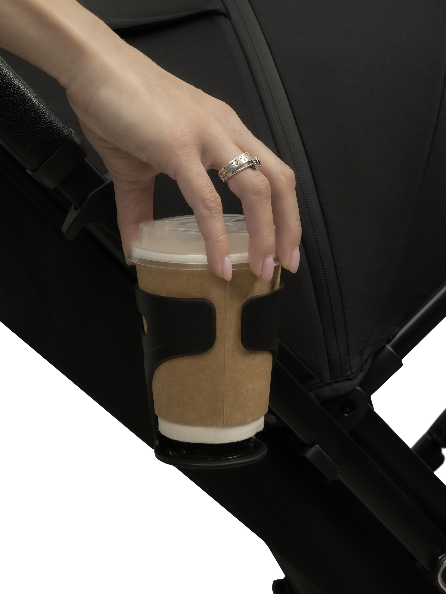 Коляска прогулочная JOVOLA Storm черный - фото 30