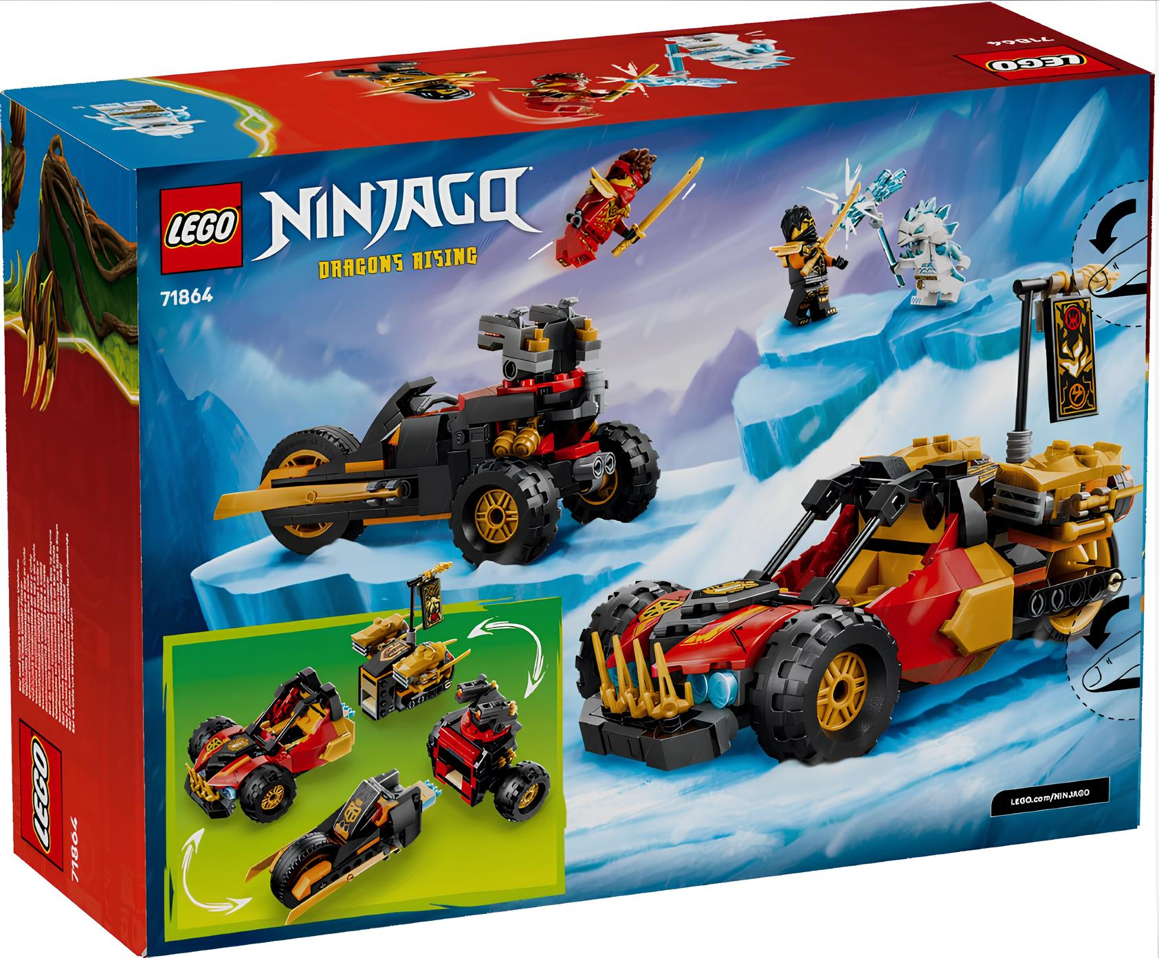 Конструктор LEGO NINJAGO 379 дет. - фото 3