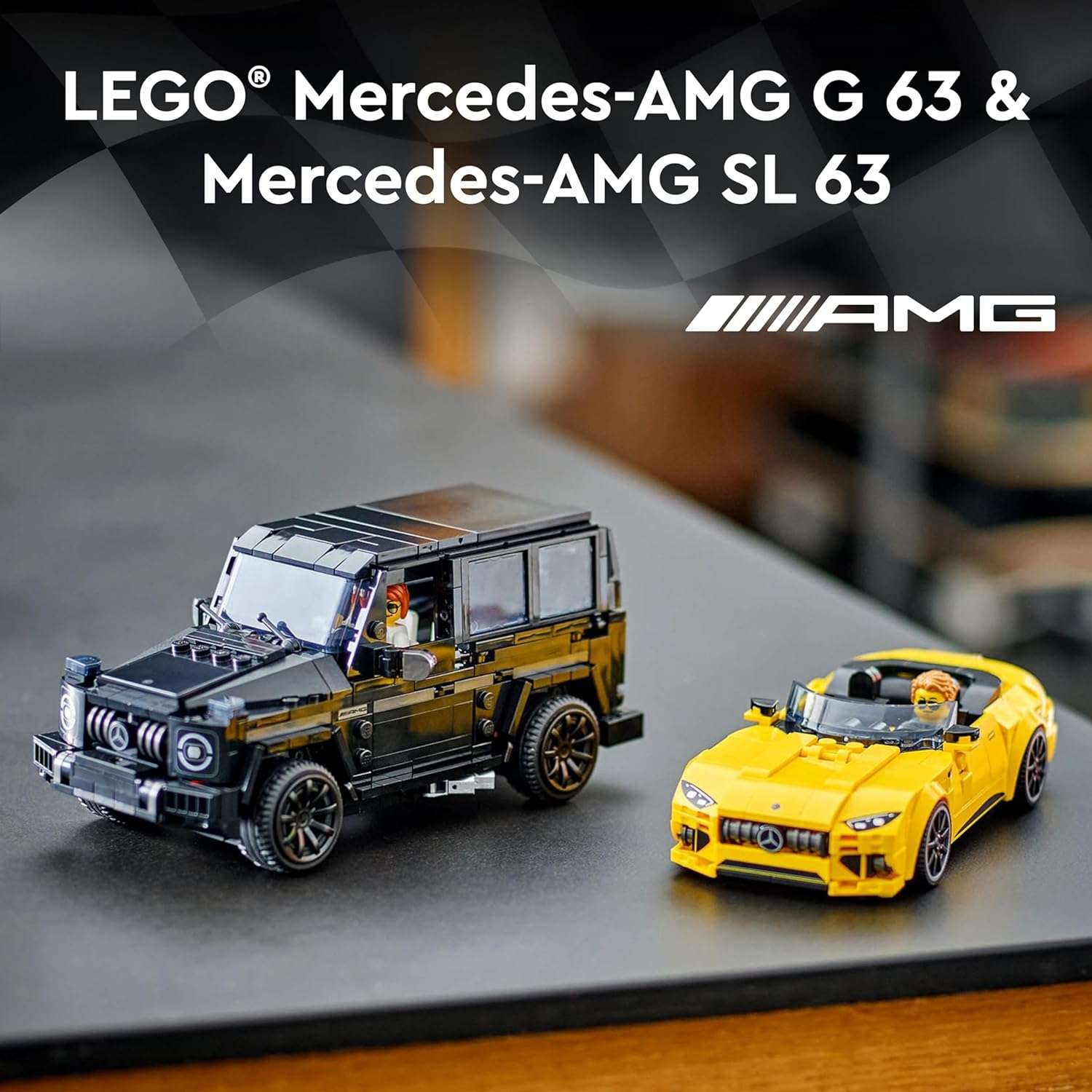 Конструктор LEGO Speed Champions Mercedes AMG G 63 / V29 блочный - фото 8