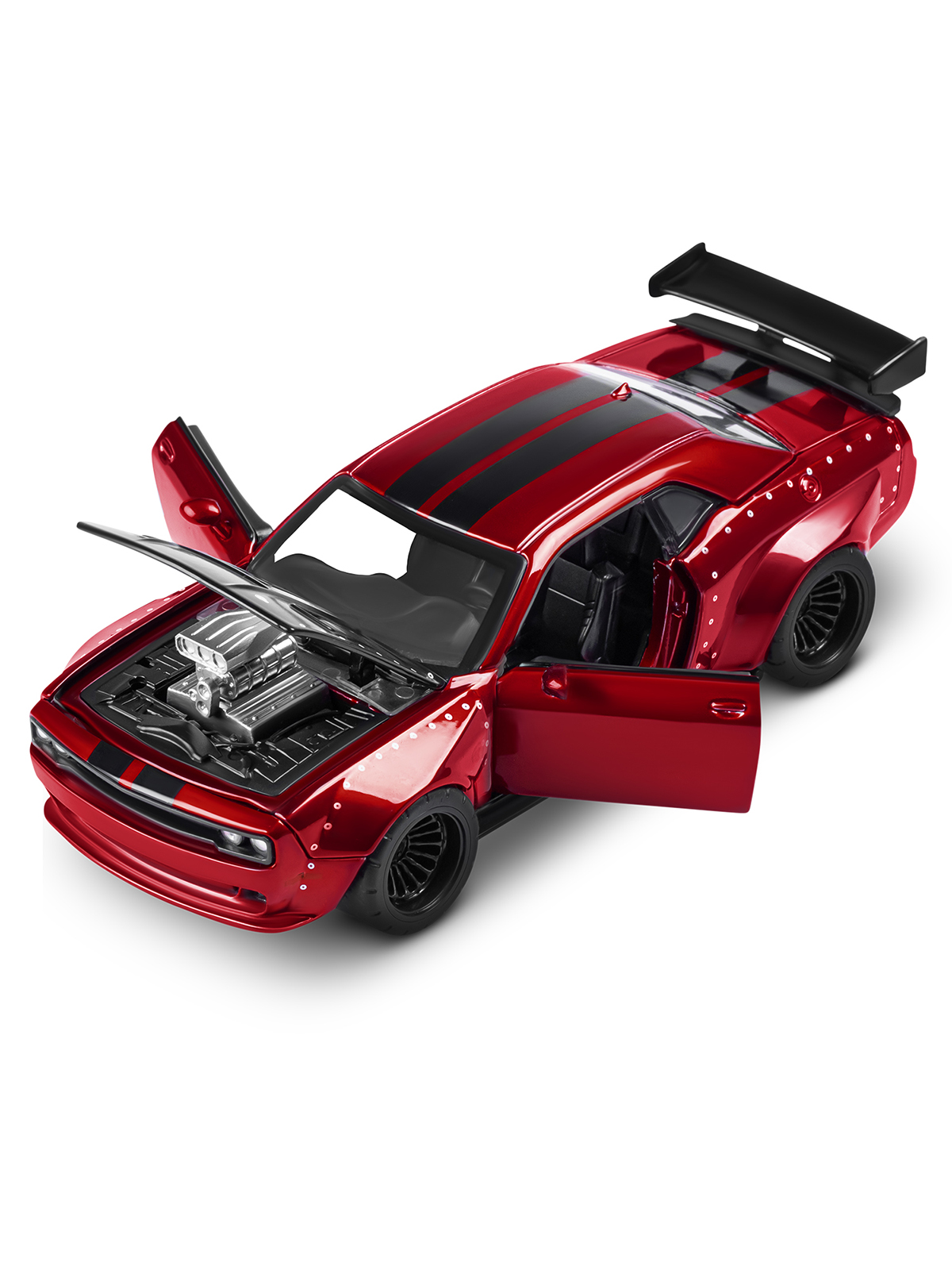 Автомобиль АВТОпанорама Dodge Challenger SRT Jailbreak 1:36 JB1251729 - фото 21