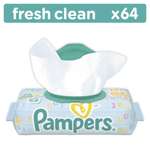 Влажные салфетки Pampers Fresh Clean 64 шт.