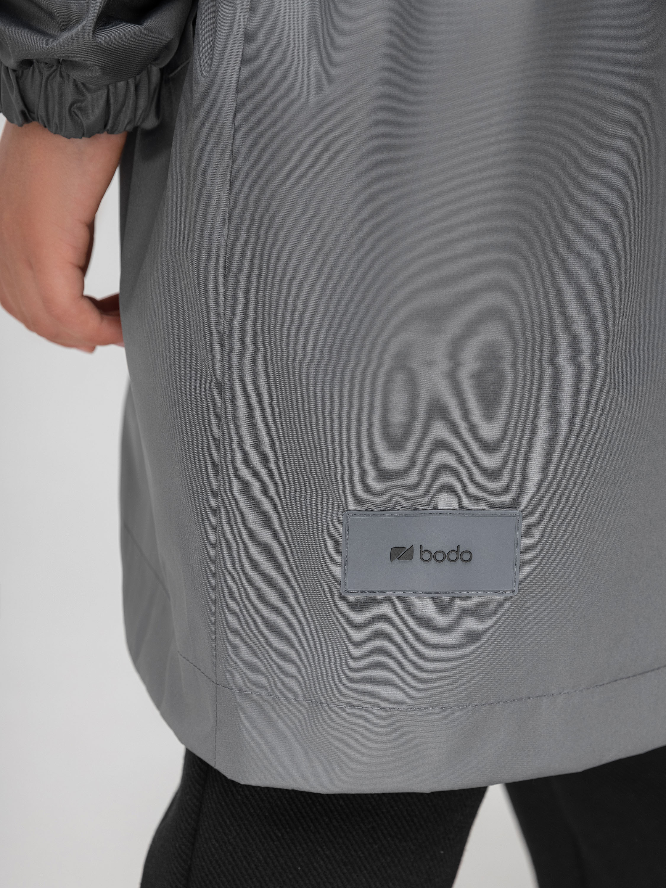 Плащ Bodo 49-8U_темно-серый - фото 11
