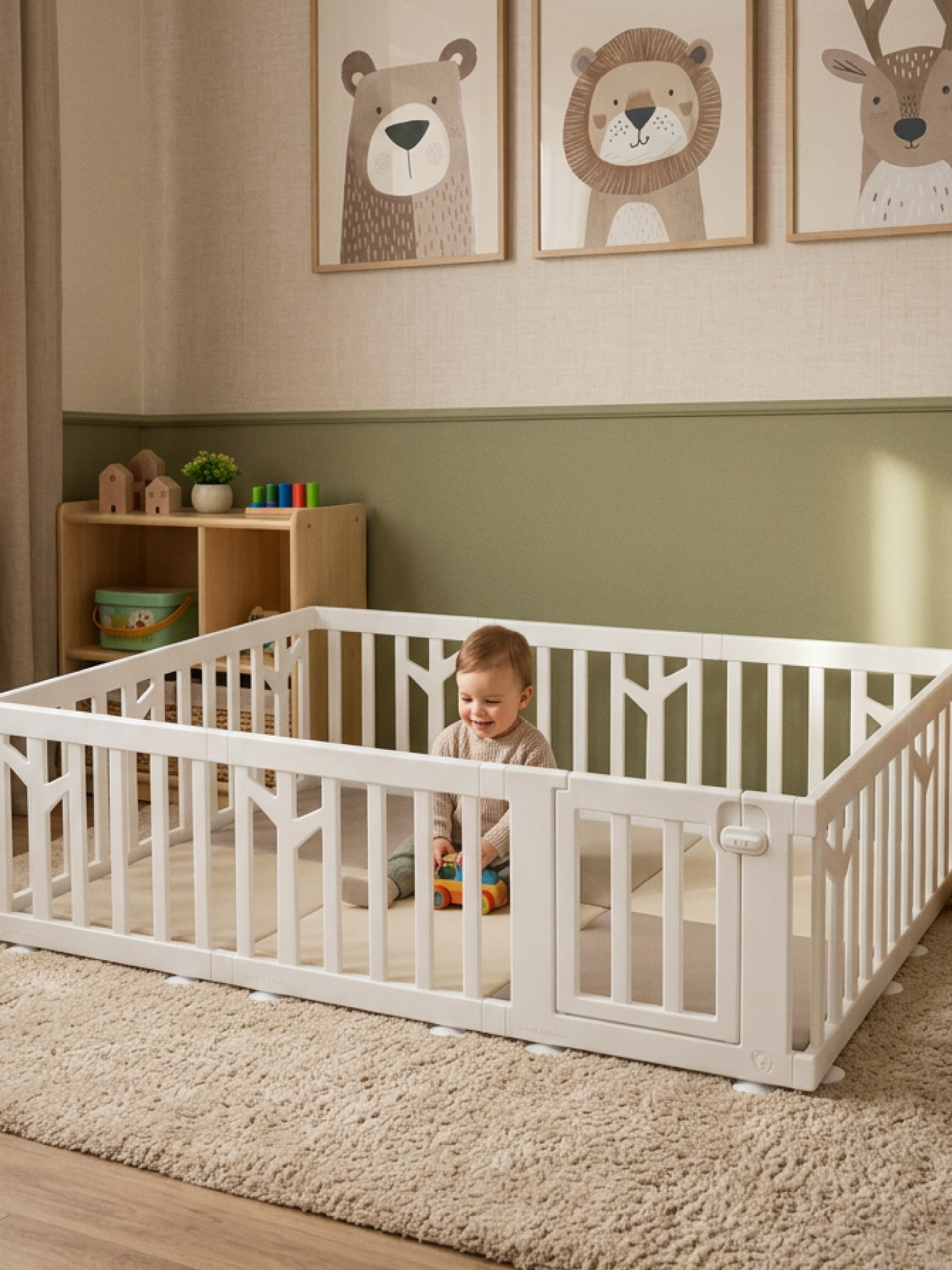 Манеж Ifam Birch белый IF-191-BBR-W10D - фото 17