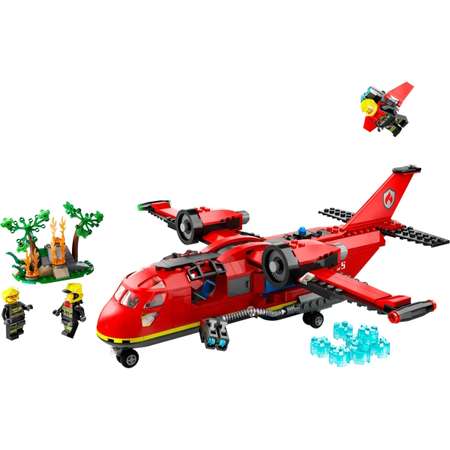 Конструктор LEGO City Пожарно-спасательный самолет блочный