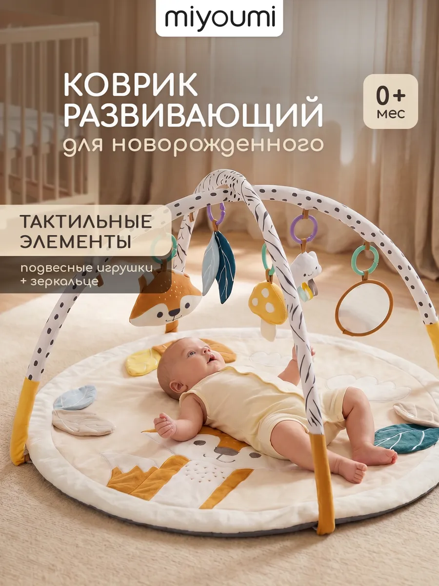 Детский складной коврик Miyoumi 180 x 200 см - фото 1