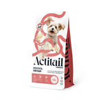 Корм сухой полнорационный Actitail с лососем и добавлением овощей для мелких пород собак 500г