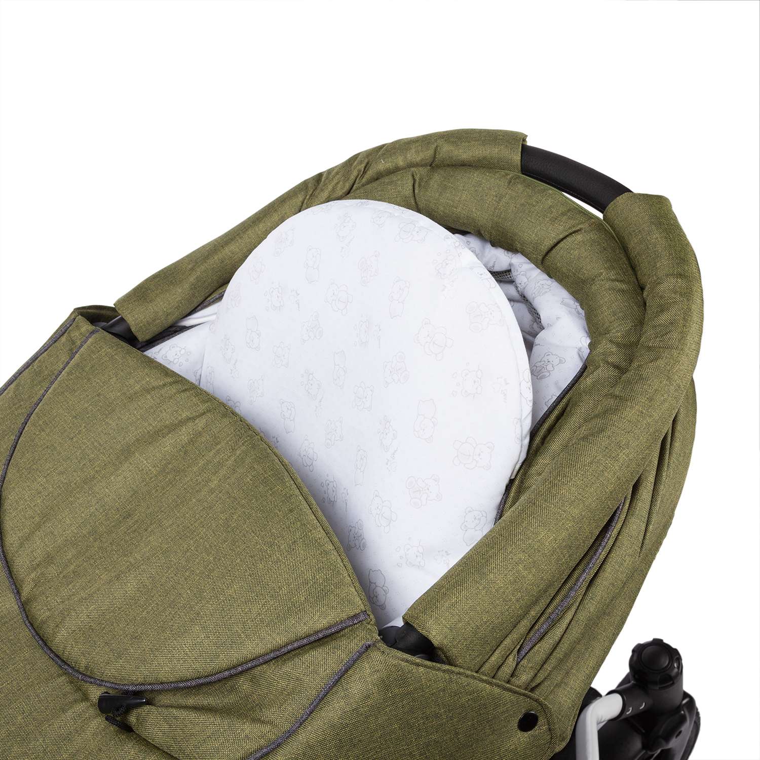 Коляска 2в1 Babyton Dizzy Dark Green - фото 9