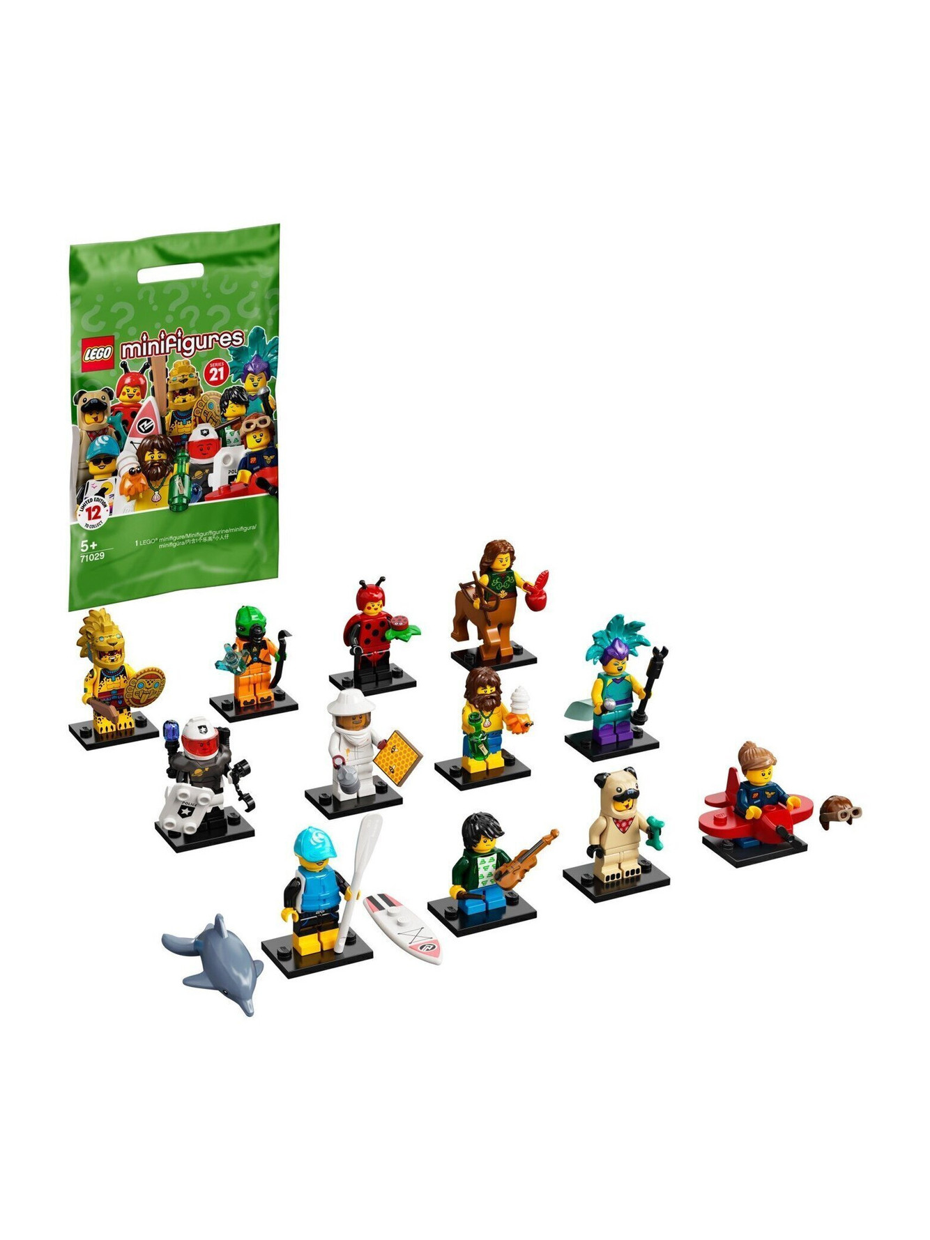 Конструктор LEGO Minifigures Минифигурка 1 шт. 1 дет. - фото 2