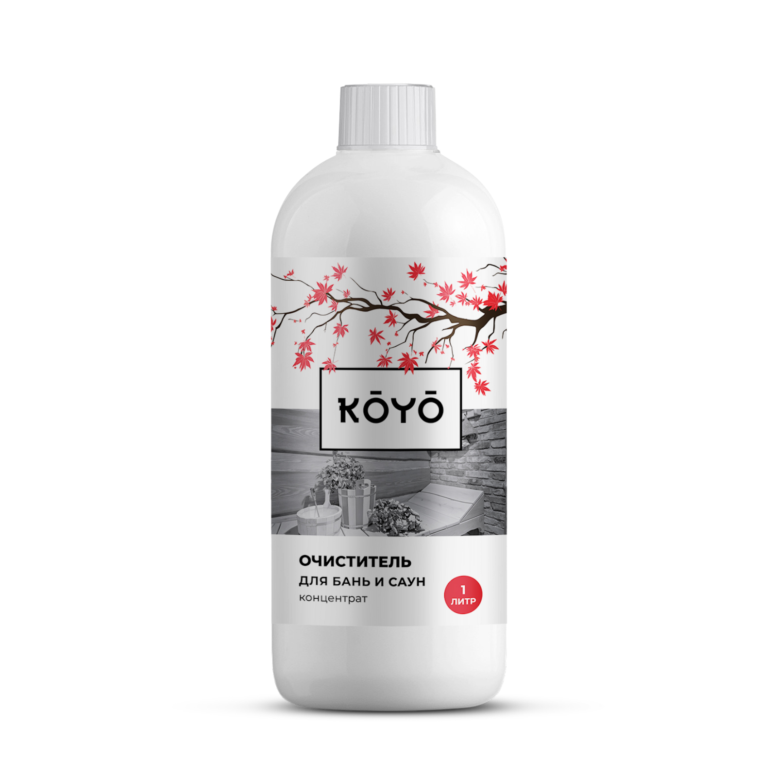 Отбеливатель для древесины KOYO в бане и сауне, 1 л - фото 7