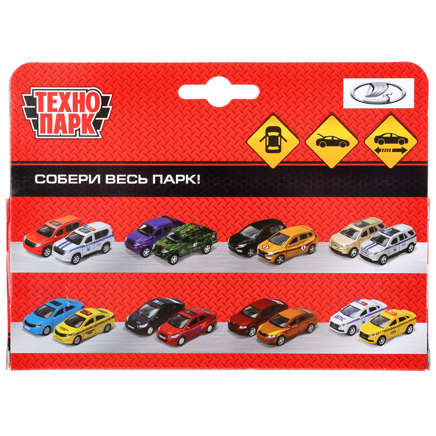 Полицейская машина Технопарк LADA 111 298071 - фото 6