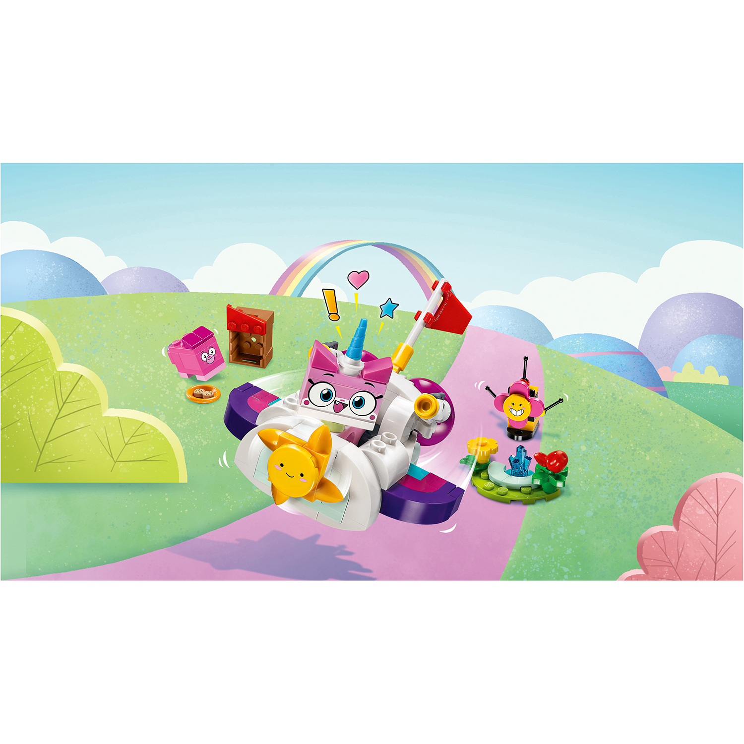 Конструктор LEGO Unikitty Машина-облако Юникитти 126 дет. - фото 7