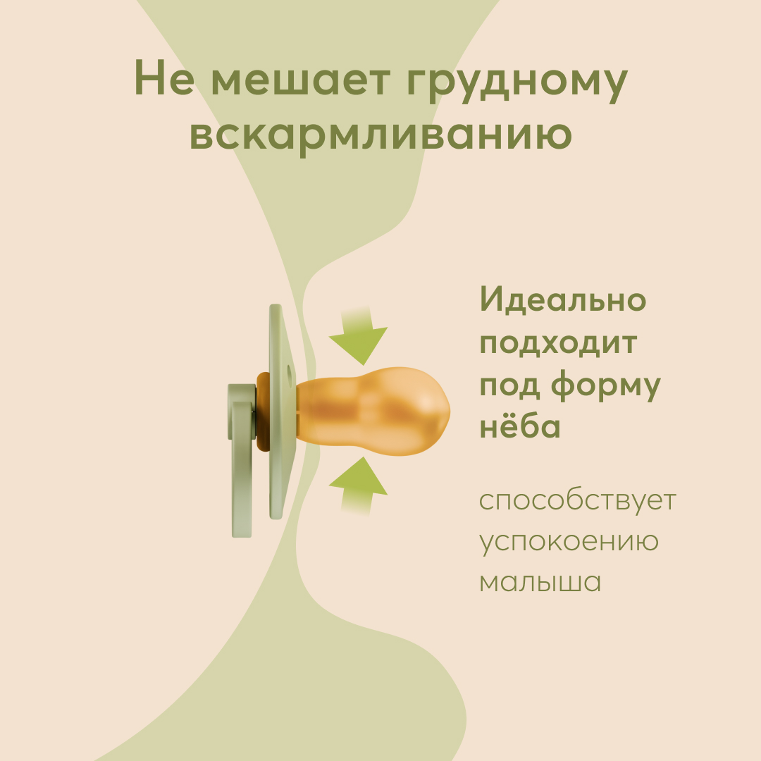 Пустышка Happy Baby латекс от 18 мес. - фото 3